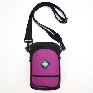 SOLD 90s Black & Magenta Sport Zone Mini Bag